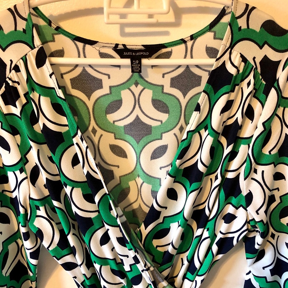 Jules & Leopold Wrap Dress
